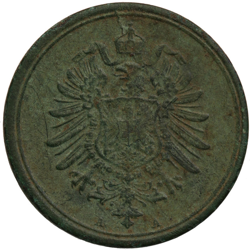 Niemcy, Kaiserreich. 1 fenig 1873 A, Berlin.